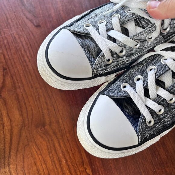 Converse Chuck Taylor All Star‎ Grey Madison Modern Sneakers Women's Size 7 - Picture 2 of 7